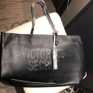 NWT! ⭐️Pleather Victoria Secret Tote⭐️